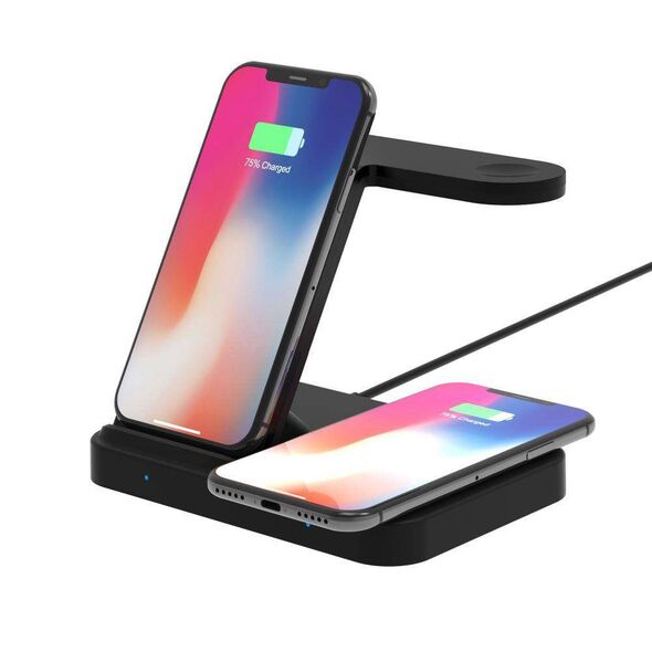 Wireless Charger 3in1 Quick Charge Tech-Protect A11 black 9589046920134