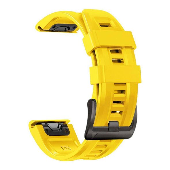 Strap for GARMIN FENIX 5 / 6 / 6 PRO / 7 Tech-Protect IconBand yellow 9589046921506