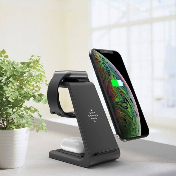 Wireless Charging Station 3in1 for Apple Tech-Protect A8 white 9589046926846