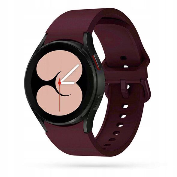 Strap for SAMSUNG GALAXY WATCH 4 (40MM) / (44MM) / GALAXY WATCH 4 CLASSIC (46MM) / (42MM) Tech-Protect IconBand maroon 9589046924125