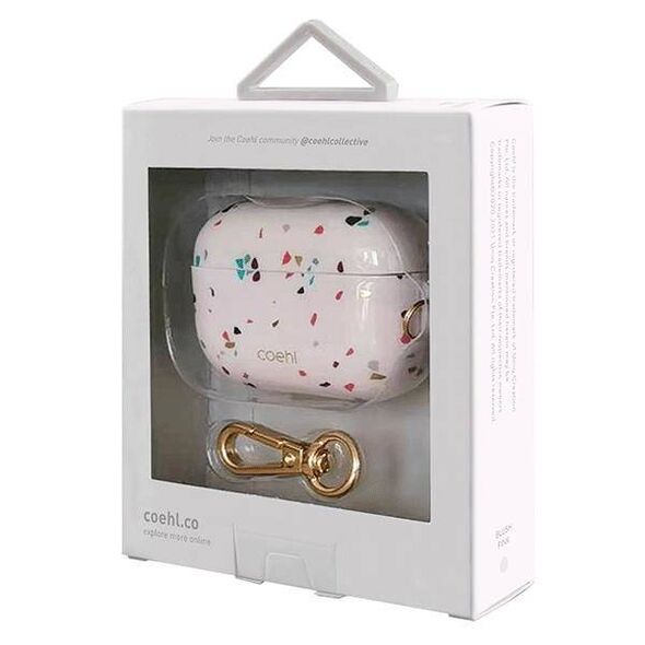 UNIQ case Coehl Terrazzo AirPods Pro pink/blush pink 8886463675465