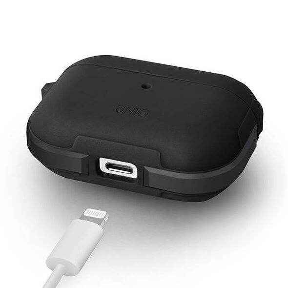 UNIQ case Valencia AirPods Pro black/midnight black Antimicrobial 8886463675243