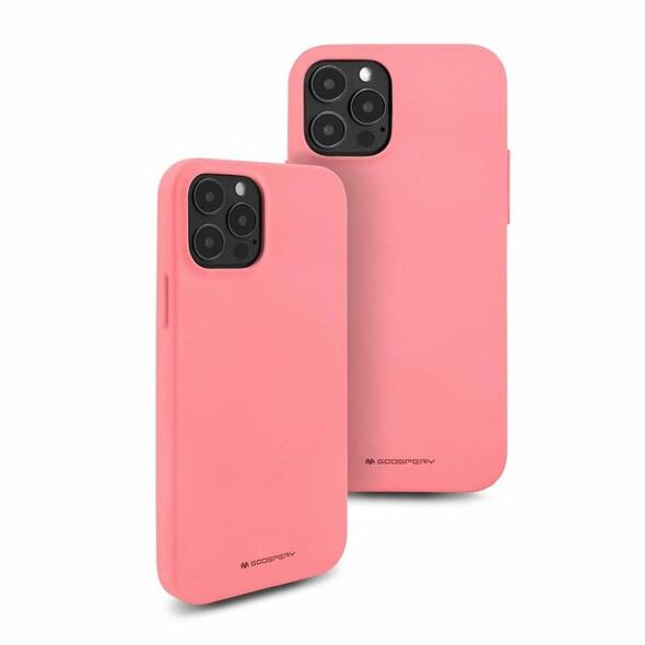 Case SAMSUNG GALAXY M53 5G Matte Silicone Mercury Soft Jelly light pink 8809842296167