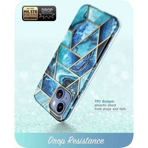 Original Case IPHONE 14 PLUS Supcase Cosmo Ocean blue 843439119420