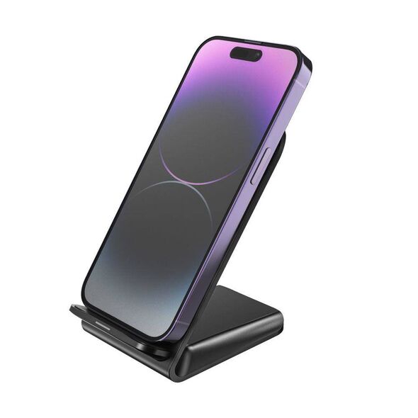 Wireless Charger 15W Tech-Protect QI15W-S2 black 9490713929865