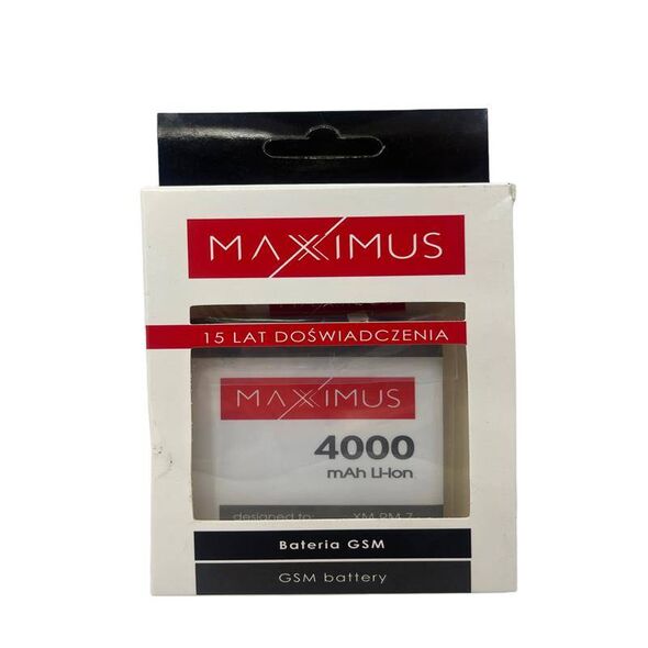 Battery for XIAOMI REDMI 7 4000mAh Maxximus BN46 5901313085423