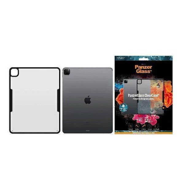 Case APPLE IPAD PRO 12.9 (3gen / 4gen / 5gen) PanzerGlass ClearCase Antibacterial black 5711724002939