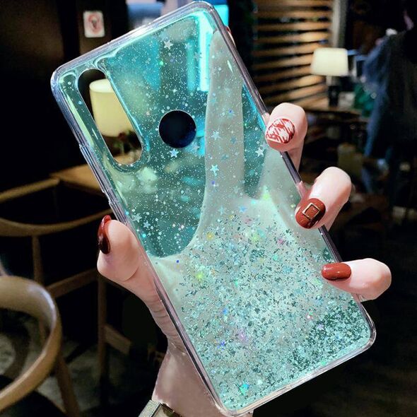 Case XIAOMI REDMI NOTE 12 5G / POCO X5 5G Sequins Glue Glitter Case mint 5904161134268