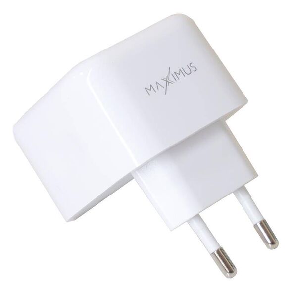 Wall Charger PD 35W 2x USB-C Maxximus Thunder white 5901313560951