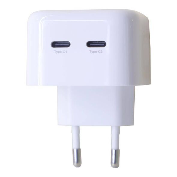 Wall Charger PD 35W 2x USB-C Maxximus Thunder white 5901313560951