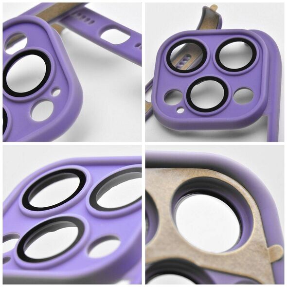 Case IPHONE 11 Edge and Lens Protector purple 5904161140863