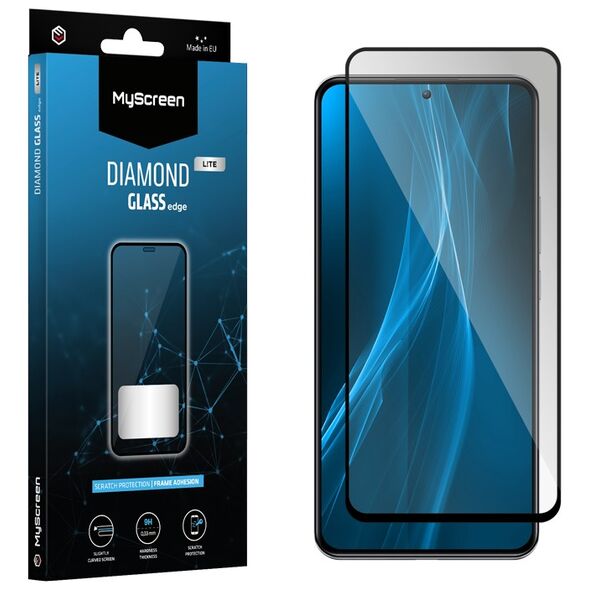 Tempered Glass REALME C53 4G / NARZO N53 MyScreen Diamond Glass Edge Full Glue black 5904433223669