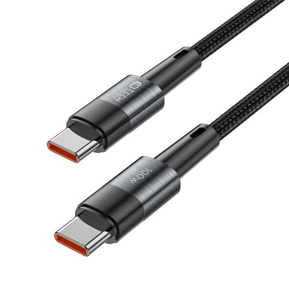 Cable PD 100W 5A 0,5m USB-C - USB-C Tech-Protect UltraBoost grey 9319456607642