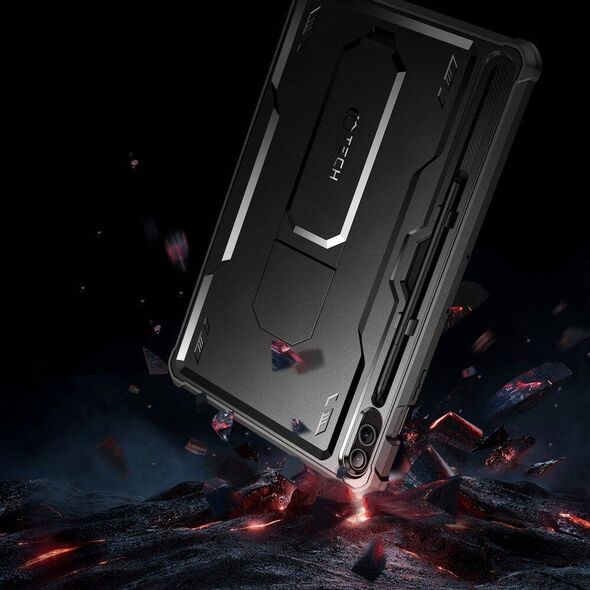 Case SAMSUNG GALAXY TAB S9+ FE 12.4 Tech-Protect Kevlar Pro black 5906203691296