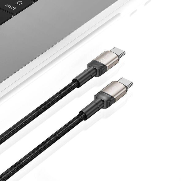 Cable USB Type - USB Type C PD100W / 5A 2m Tech-Protect UltraBoost EVO titanium 5906203690640