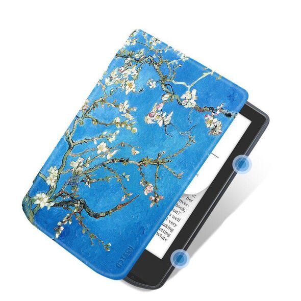 Case POCKETBOOK VERSE Tech-Protect SmartCase Sakura pattern 5906203691135