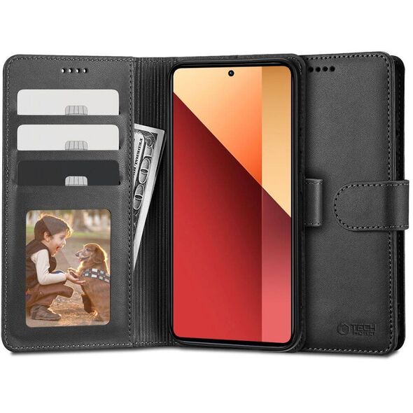 Case XIAOMI REDMI NOTE 13 PRO 4G/LTE / POCO M6 PRO 4G/LTE Tech-Protect Wallet black 5906302300204