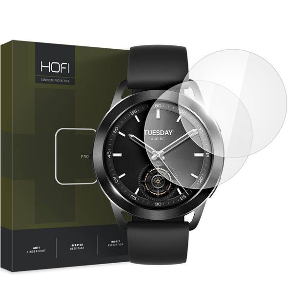 Tempered Glass XIAOMI WATCH S3 Hofi Glass Pro+ 2-pack Clear 5906302308019