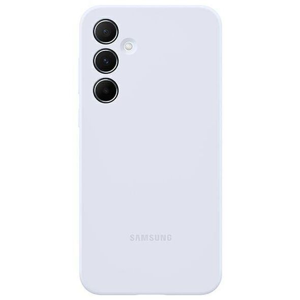 Original Case SAMSUNG GALAXY A55 5G Silicone Cover (EF-PA556TLEGWW) blue 8806095542454