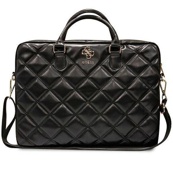 Bag LAPTOP 16" Guess Quilted 4G (GUCB15ZPSQSSGK) black 3666339210939