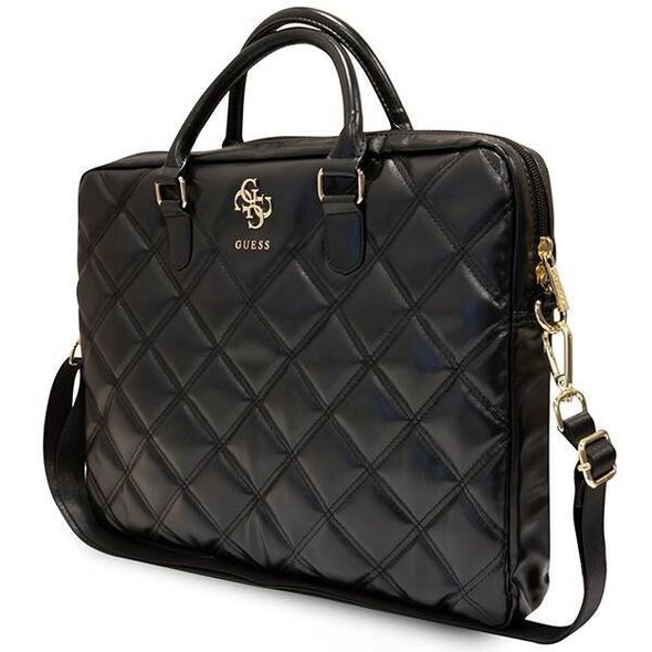 Bag LAPTOP 16" Guess Quilted 4G (GUCB15ZPSQSSGK) black 3666339210939