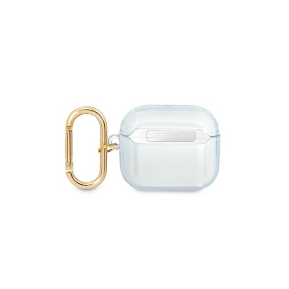 Guess case for AirPods 3 GUA3HHTSB blue Cord 3666339047122