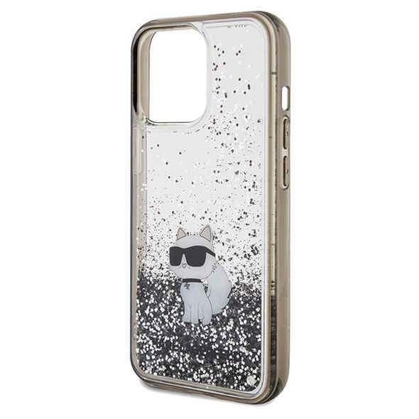 Karl Lagerfeld case for iPhone 13 Pro Max 6,7&quot; KLHCP13XLKCNSK HC LIQ. GLITTER C TRANSPARENT 3666339164140