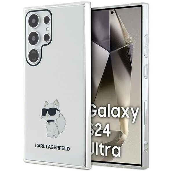 Karl Lagerfeld case for Samsung Galaxy S24 Ultra KLHCS24LHNCHTCT transparent HC IML NFT CHOUPETTE 3666339243289