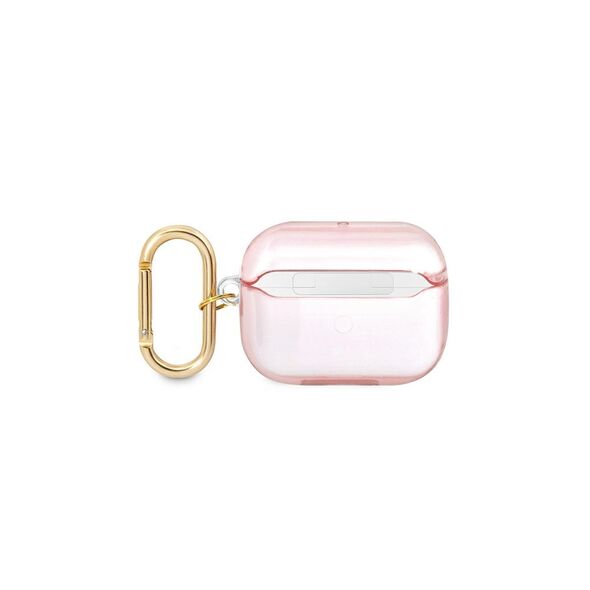 Guess case for AirPods Pro GUAPHHTSP pink Cord 3666339047085