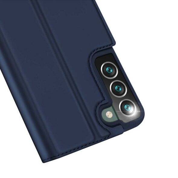 Case SAMSUNG GALAXY S22+ PLUS with a Flip Dux Ducis Skin Leather navy blue 6934913044056