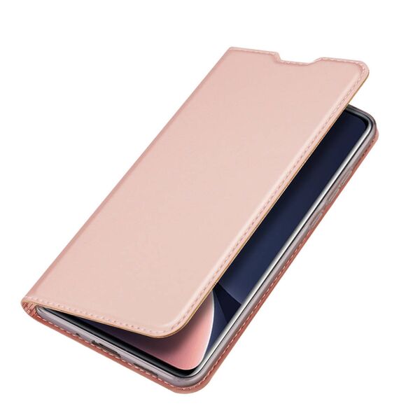 Case XIAOMI 12 PRO with a Flip Dux Ducis Skin Leather light pink 6934913041536