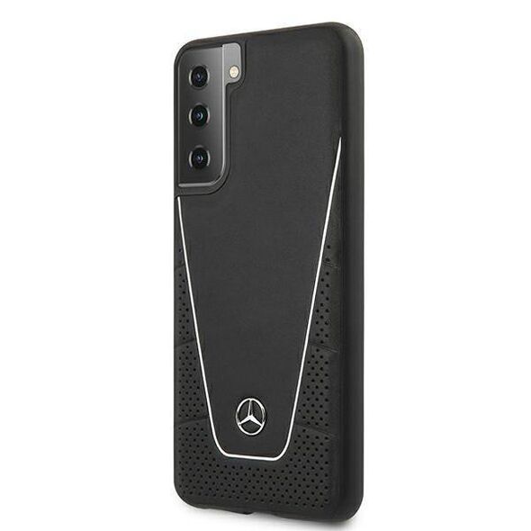 Case SAMSUNG GALAXY S21 Mercedes Hardcase Dynamic Line (MEHCS21SCLSSI) black 3700740497951