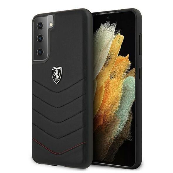 Ferrari FEHQUHCS21MBK S21+ G996 black/black hardcase Off Track Quilted