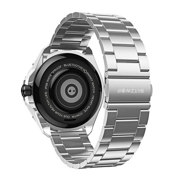 BlitzWolf Smartwatch Blitzwolf BW-AT3 (silver steel) 055979  BW-AT3 Silver Steel έως και 12 άτοκες δόσεις 5905316148727