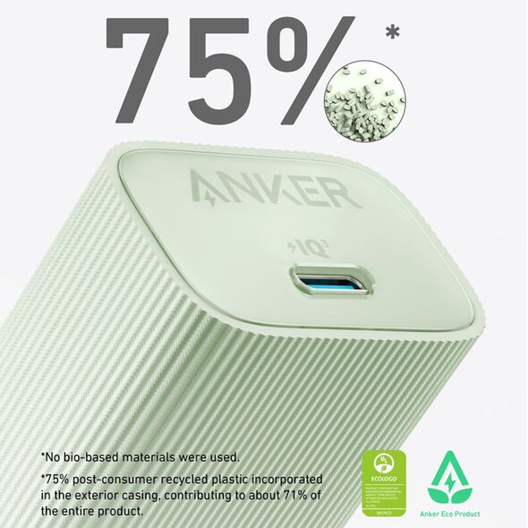 Anker Incarcator Priza Type-C, 30W, PowerIQ 3.0 -  Anker Nano 4 (A2337G21) - White 0194644139018 έως 12 άτοκες Δόσεις