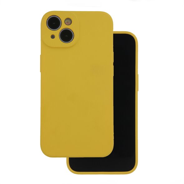 Silicon case for Motorola Moto G34 5G yellow 5907457755536