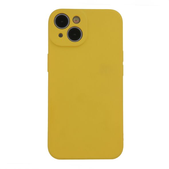 Silicon case for Motorola Moto G34 5G yellow 5907457755536