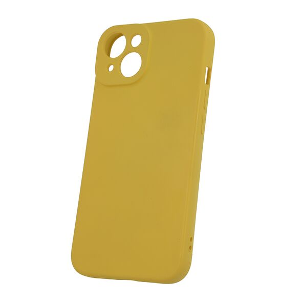 Silicon case for iPhone 13 6,1&quot; yellow 5907457755451