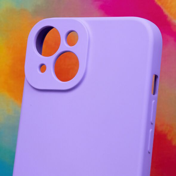 Silicon case for iPhone 12 / 12 Pro 6,1&quot; lilac 5907457755994