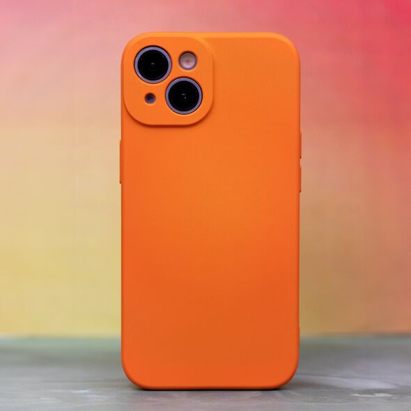 Silicon case for Xiaomi Redmi 13c 4G orange 5907457756564