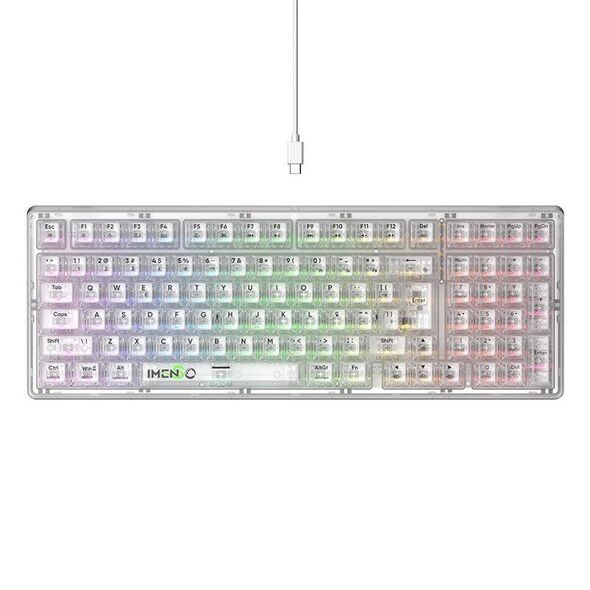 Mechanical Gaming Keyboard Havit KB875L Transparent 6939119045999