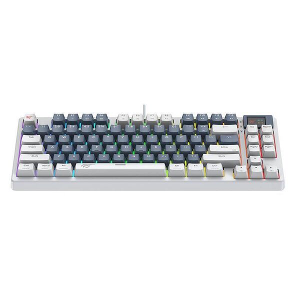 Mechanical Gaming Keyboard Havit KB884L white 6939119075767