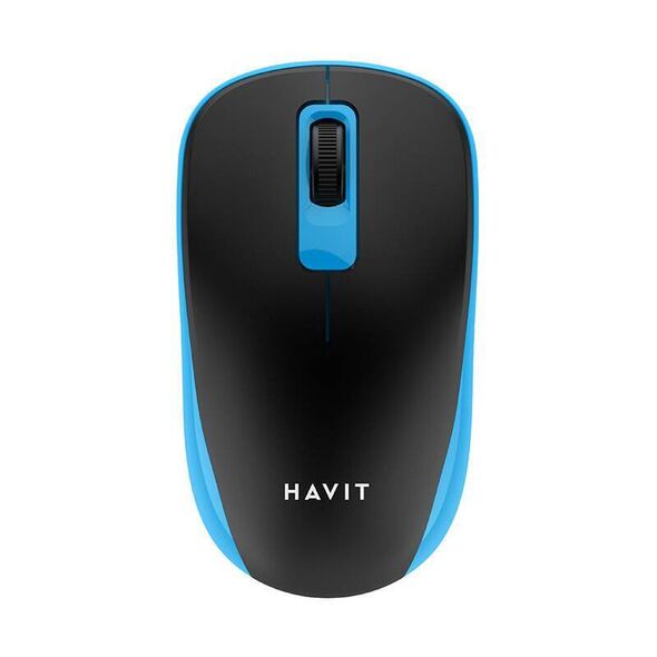 Wireless mouse Havit  MS626GT (black and blue) 6939119005757