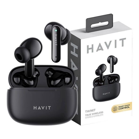 Havit TW967 TWS earphones (black) 6939119040543