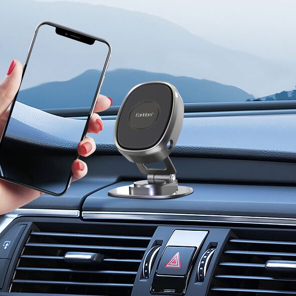 Magnetic phone holder Earldom ET-EH177, Universal, Black - 17784 έως 12 άτοκες Δόσεις