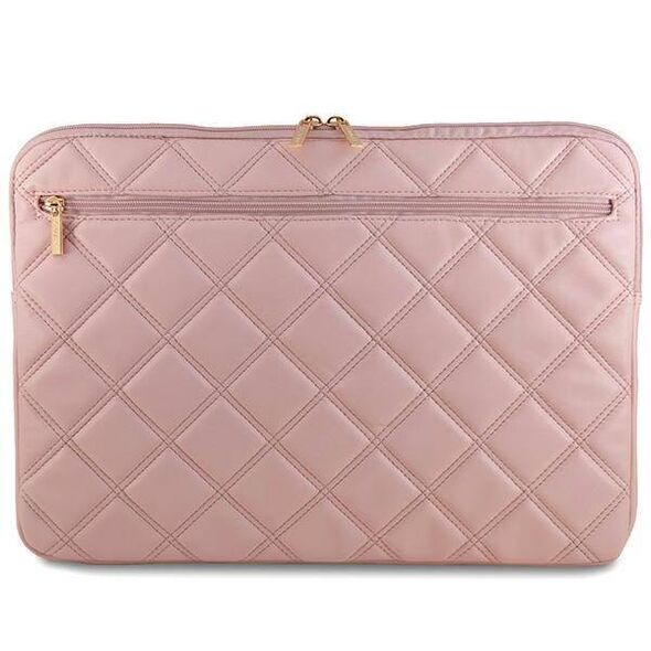 Bag LAPTOP 16" Guess Quilted 4G (GUCS16ZPSQSSGP) pink 3666339210885