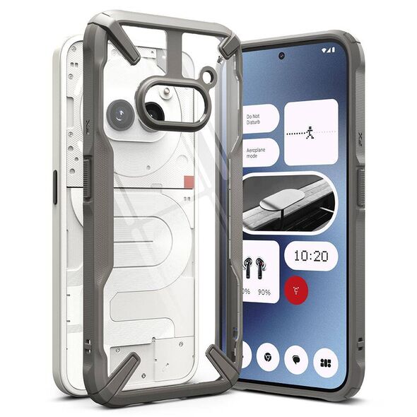 Case NOTHING PHONE 2A Ringke Fusion-X gray 8809961785993