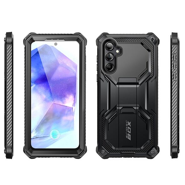 i-Blason Husa pentru Samsung Galaxy A55 5G + Folie - I-Blason Armorbox - Black 0843439139596 έως 12 άτοκες Δόσεις