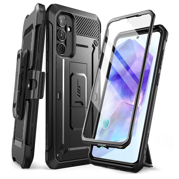 Supcase Husa pentru Samsung Galaxy A55 5G - Supcase Unicorn Beetle Pro - Black 0843439139602 έως 12 άτοκες Δόσεις