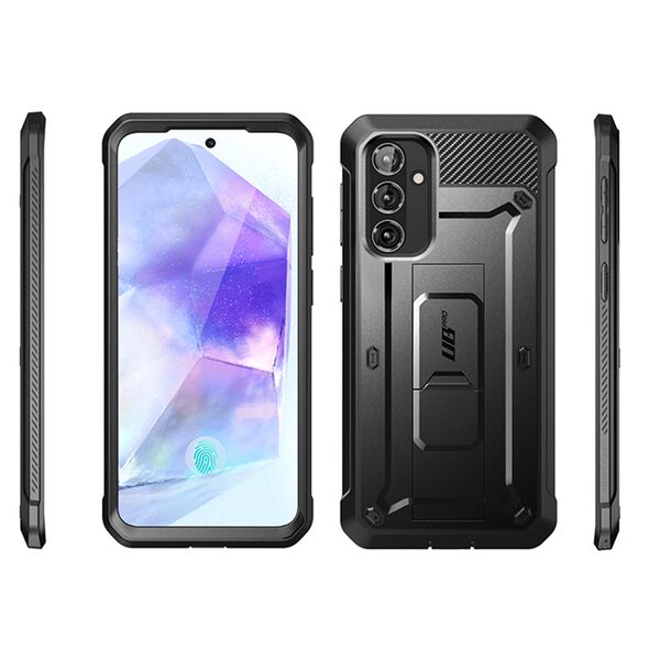 Supcase Husa pentru Samsung Galaxy A55 5G - Supcase Unicorn Beetle Pro - Black 0843439139602 έως 12 άτοκες Δόσεις